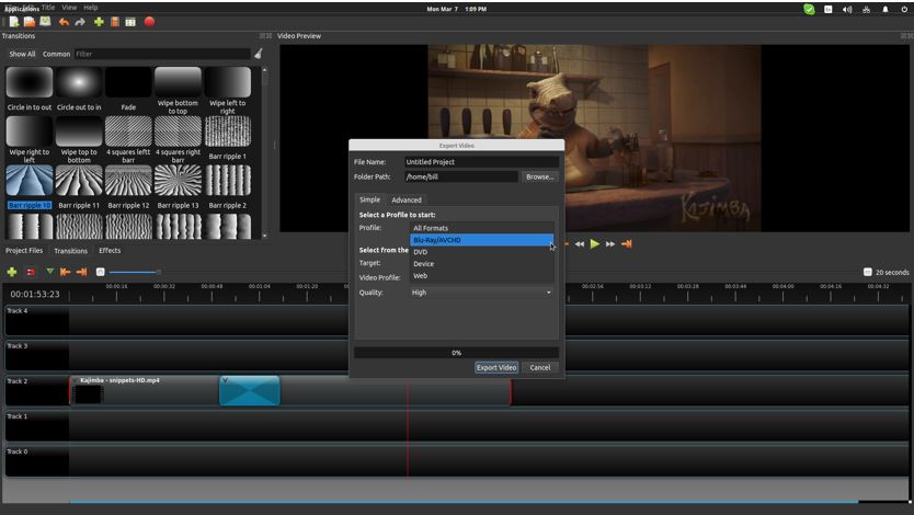 open source video editor software for mac